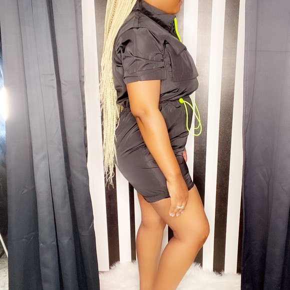 Drawstring Jumpsuit - Picture 2 of 2